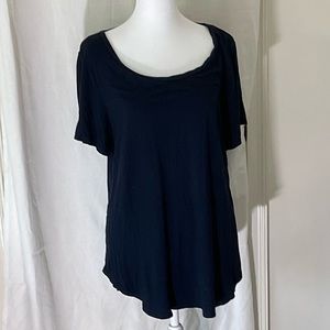 Precious Alfani Woman navy top